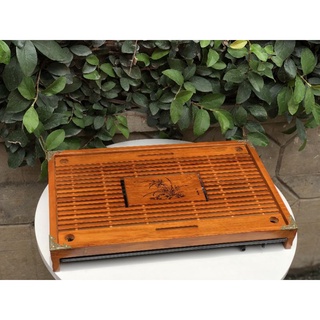 Khay trà gỗ 43 x 28 cm