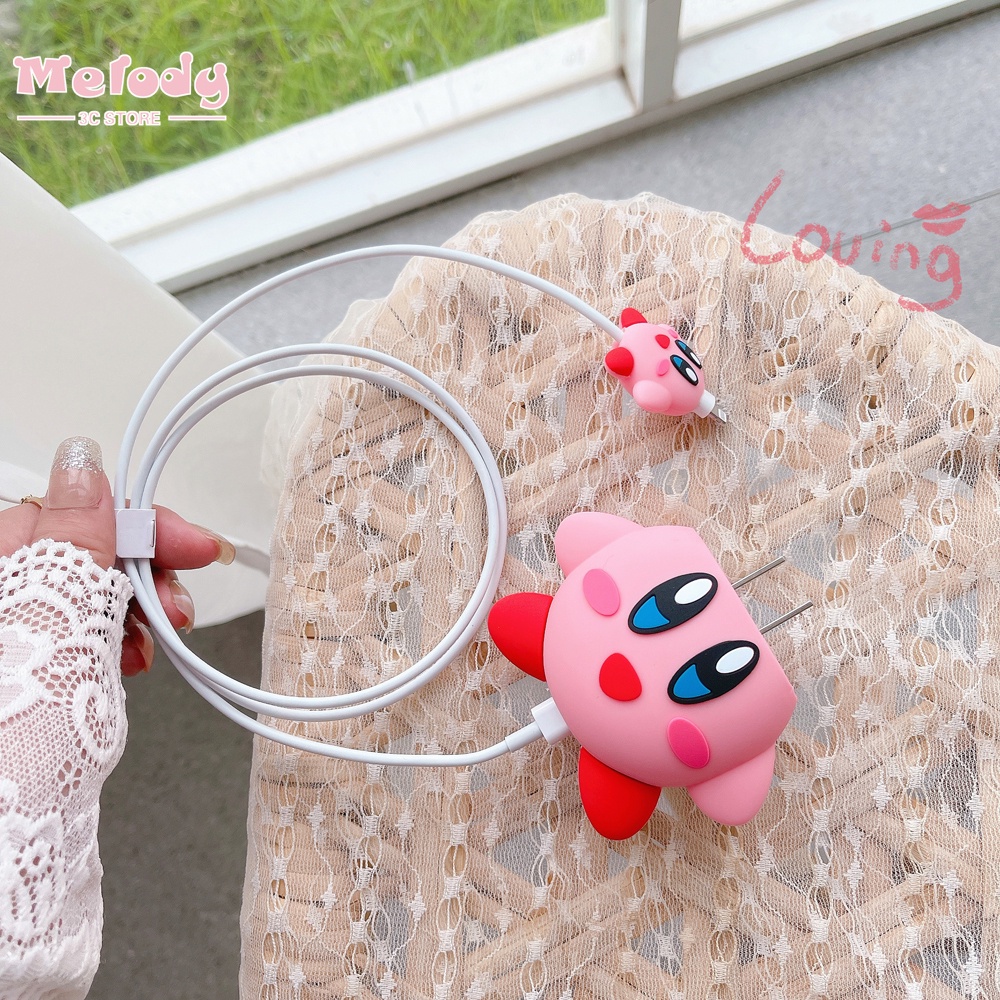 Vỏ bảo vệ hộp đựng tai nghe không dây bằng silicon hình hoạt hình đáng yêu 20W