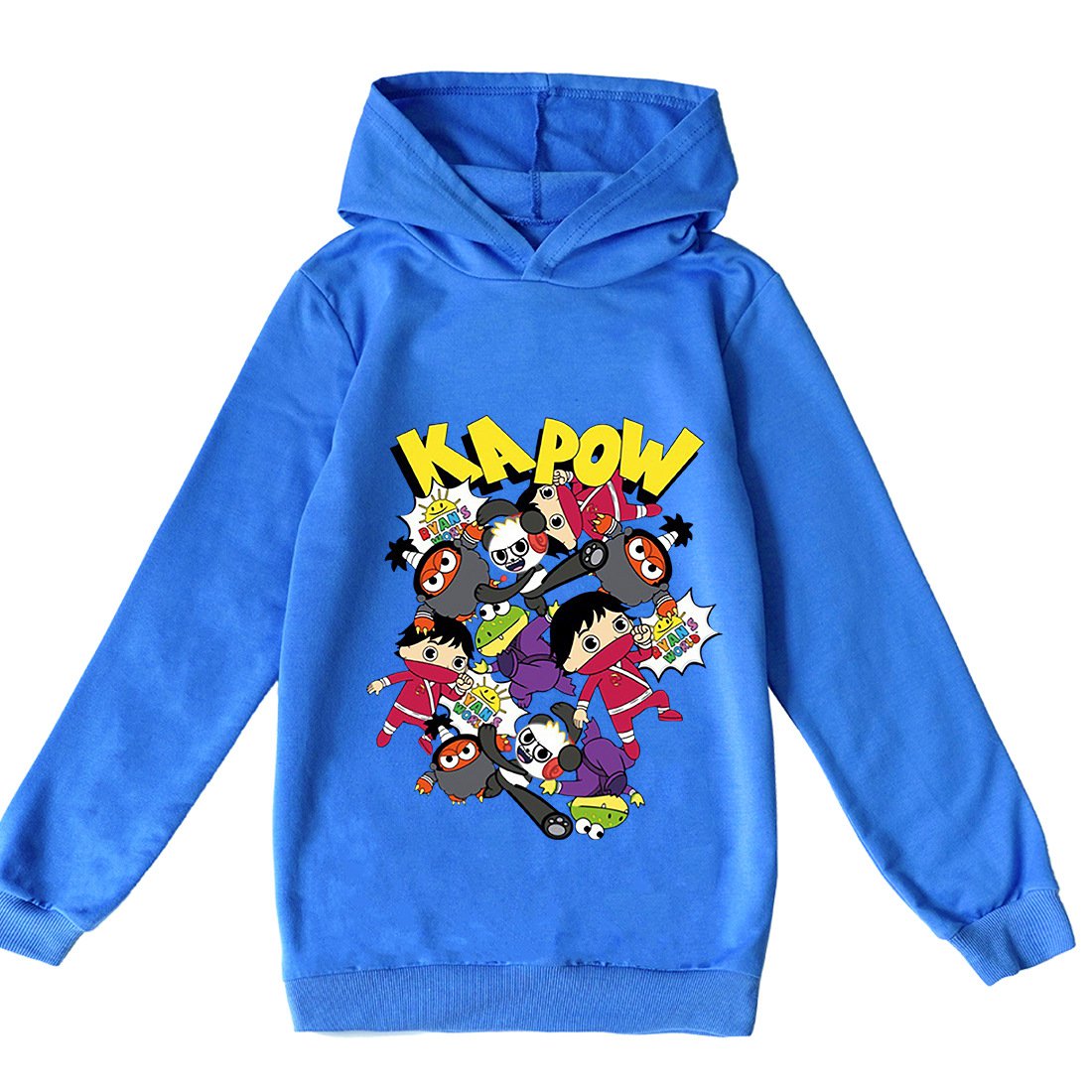 Áo Hoodie Họa Tiết Hoạt Hình Ryan Toys Review Thời Trang Cho Béw1045