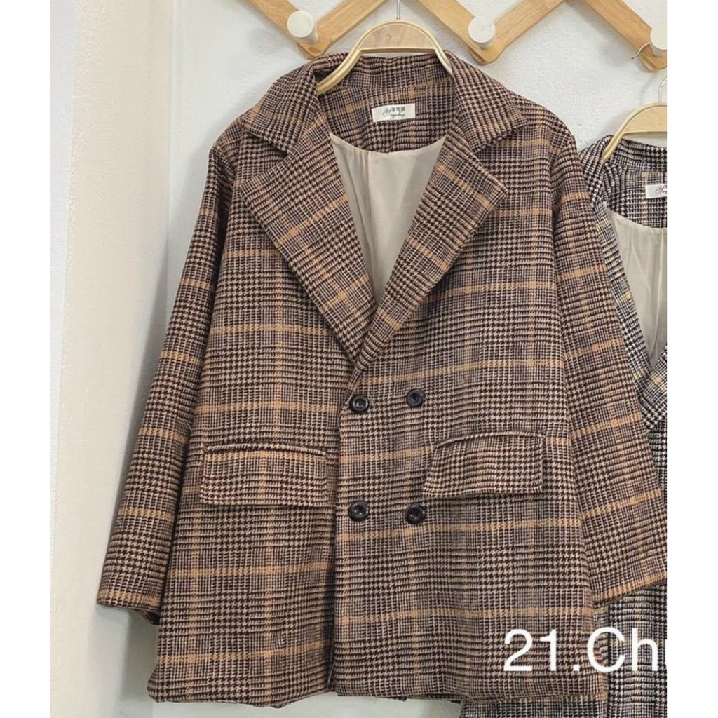 sale Áo khoác dạ nữ loại 1,phong cách hàn quốc