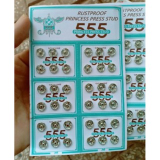 Vỉ 36 Nút bấm khuy áo inox không gỉ siêu bền siêu rẻ