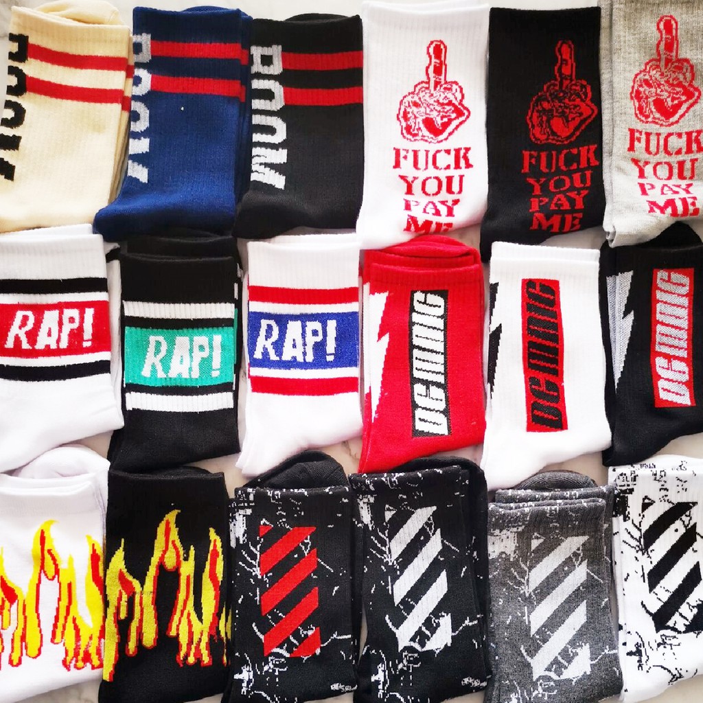 Vớ Cotton Cổ Cao Thời Trang Dành Cho Cả Nam Và Nữ | BigBuy360 - bigbuy360.vn