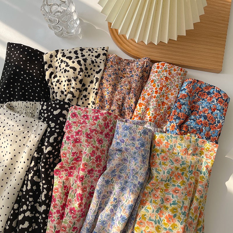 [Mã SKAMCLU7 giảm 10% tối đa 50K đơn 0Đ] Chân váy voan dài dáng chữ A 6027