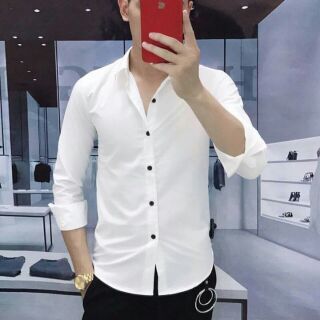 Sơ mi trắng (cho ae mặc đi học)