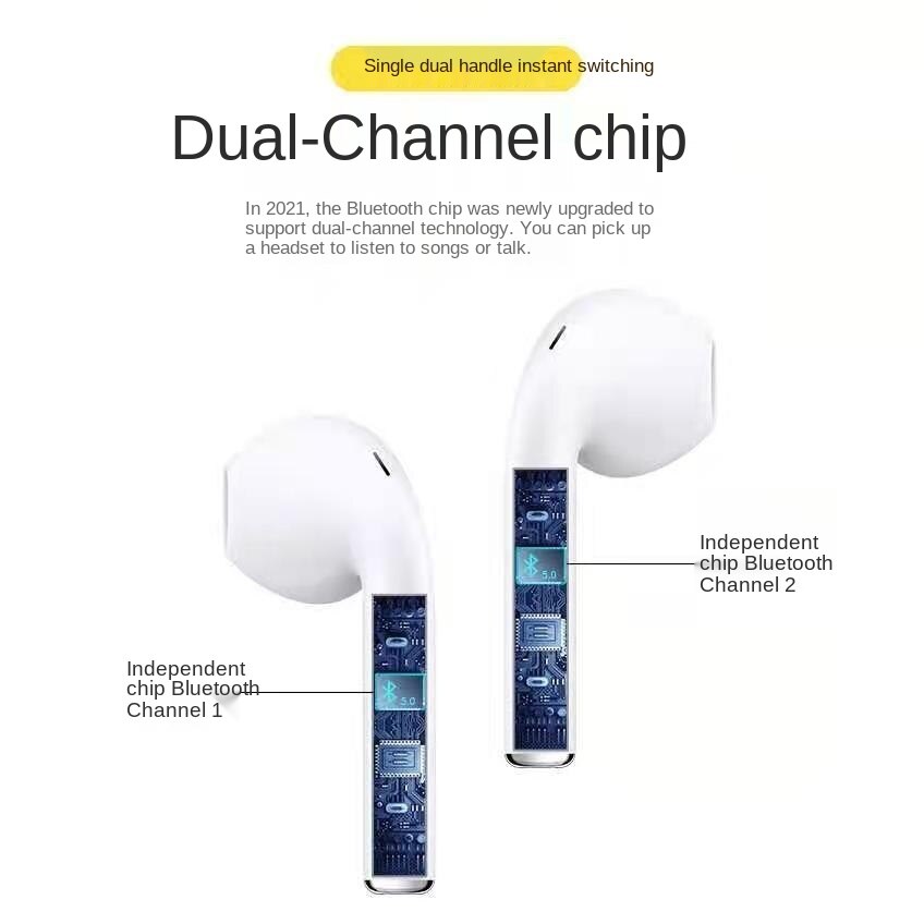 Tai Nghe Bluetooth Không Dây Tws 2 Cho Điện Thoại Oppo Millet Vivo Android