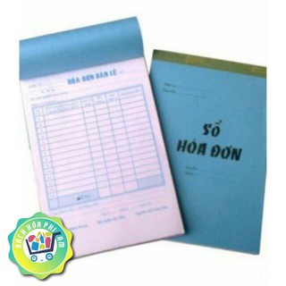 3 cuốn hóa đơn bán lẻ