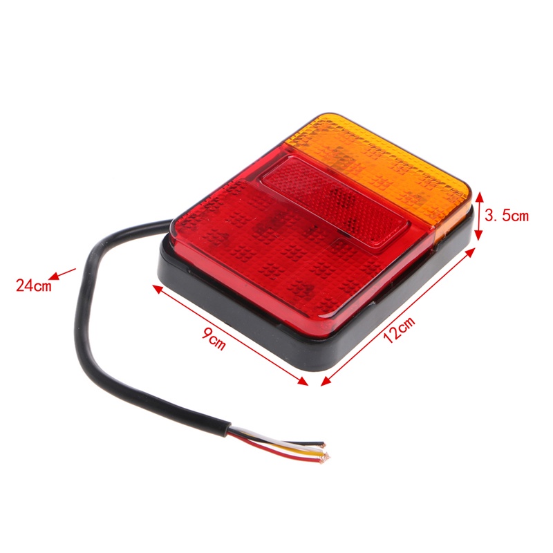 Đèn Led 30 Bóng Gắn Biển Số Đuôi Xe Tải Báo Tín Hiệu Xi Nhan