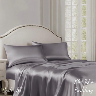 Chăn ga phi lụa cao cấp Khò Khò Bedding.