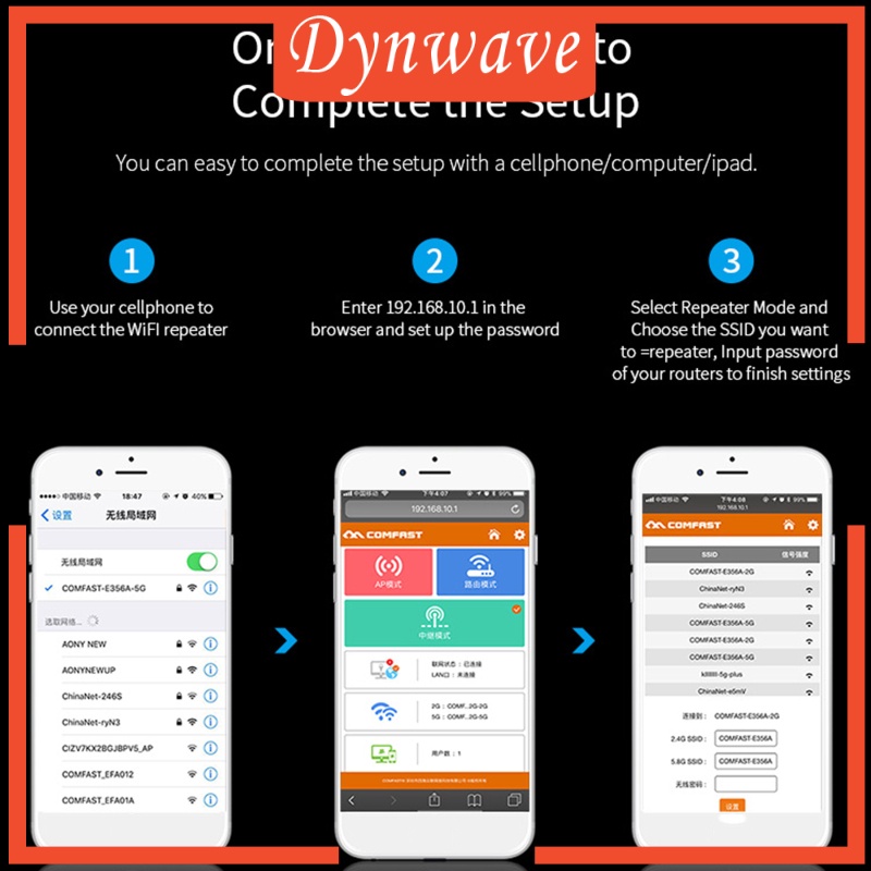 Thiết Bị Khuếch Đại Tín Hiệu Wifi 1200mbps | BigBuy360 - bigbuy360.vn