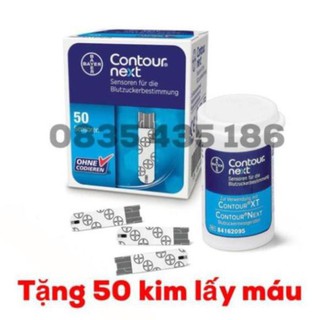 Que Contour Next-Que thử đường huyết (Tặng 50 kim lấy máu)