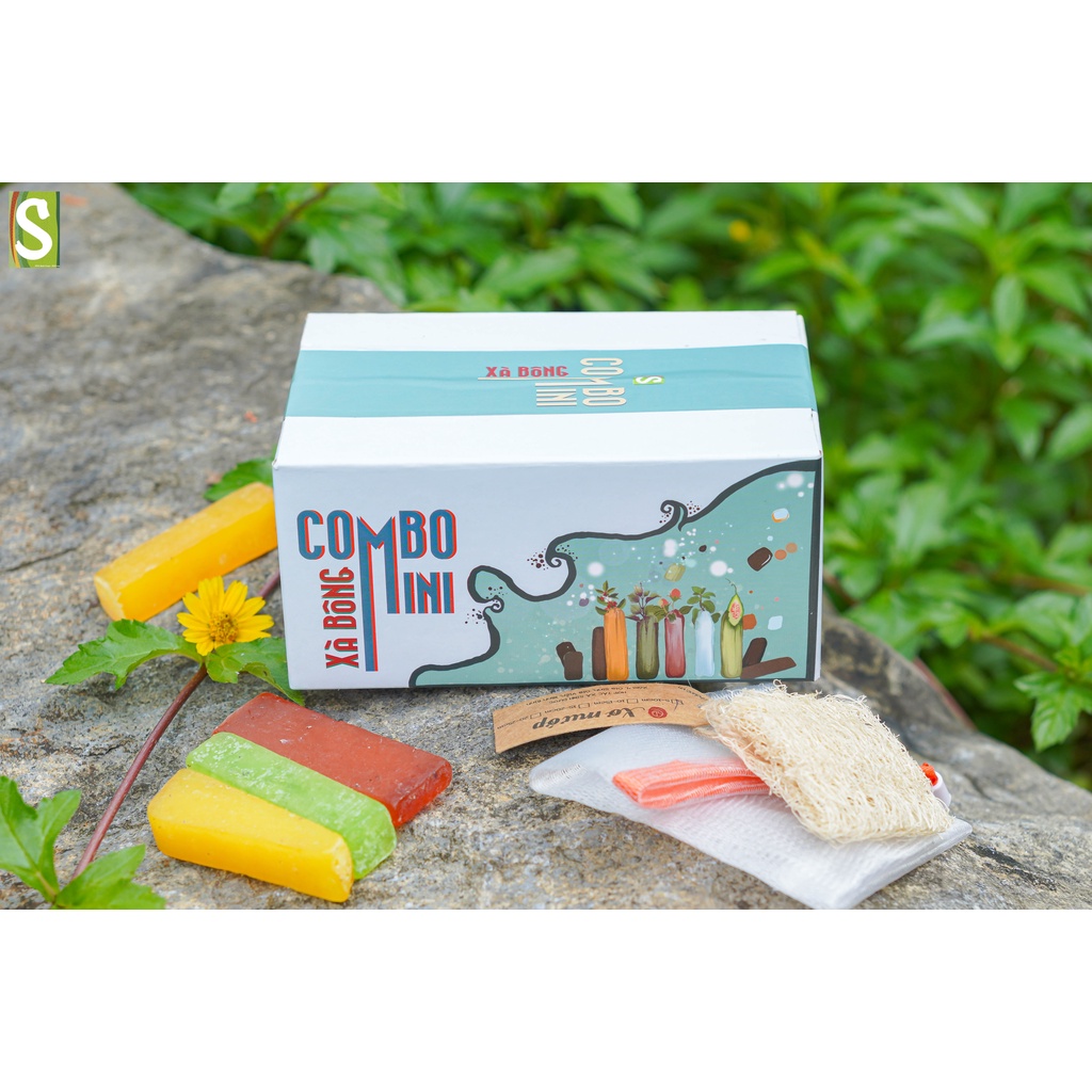 Combo Xà Bông Mini 500g - Vụn xà bông (Tặng 2 túi tạo bọt)