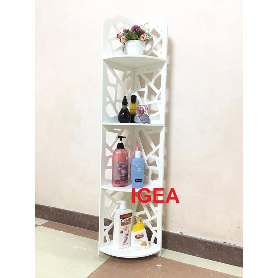 FREESHIP Kệ góc nhà tắm 4 tầng đa năng chống nước 80cm x 20cm x 30cm - giao ngẫu nhiên