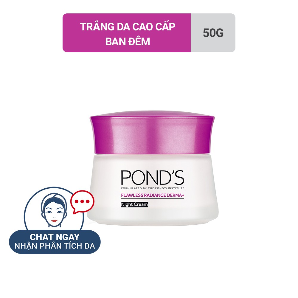 POND'S Kem Trắng Da Không Tì Vết Ban Đêm 50G