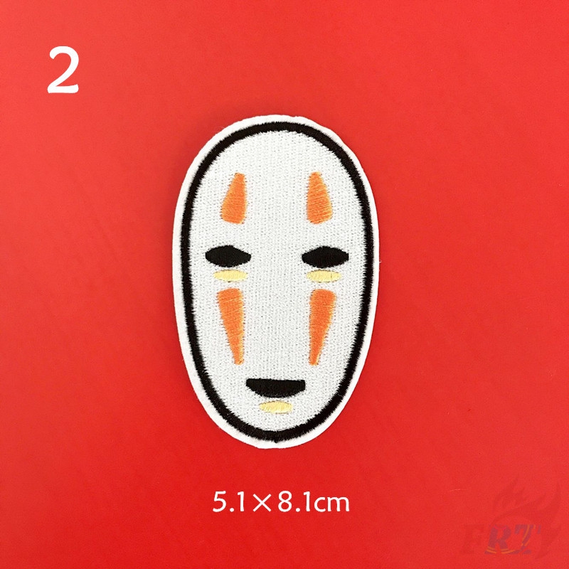 ☸ Movie：Spirited Away Patch ☸ 1Pc No Face Man Diy Sew On Iron On Patch