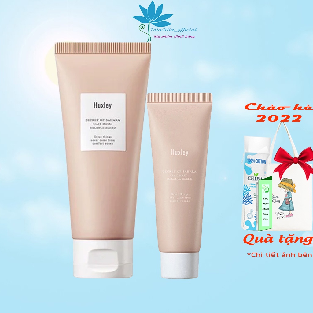 Mặt Nạ Đất Sét Huxley Clay Mask Balance Blend Làm Sạch Sâu, Cân Bằng Da Và Thu Nhỏ Lỗ Chân Lông [NHẬP KHẨU CHÍNH HÃNG]