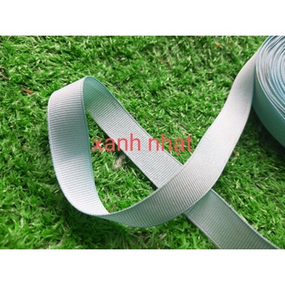 Dây ruy băng gân bản rộng 1.3cm các màu