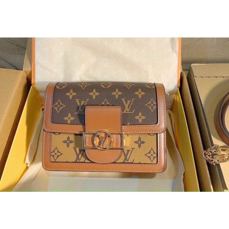 TÚI LV DAUPHINE FULLBOX NAM CHÂM