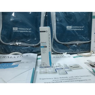 [MD Dermatic] Kem hỗ trợ trị nám, chống lão hóa da trị mụn MD Dermatics Enhancer 1‰ Retinol 15ml