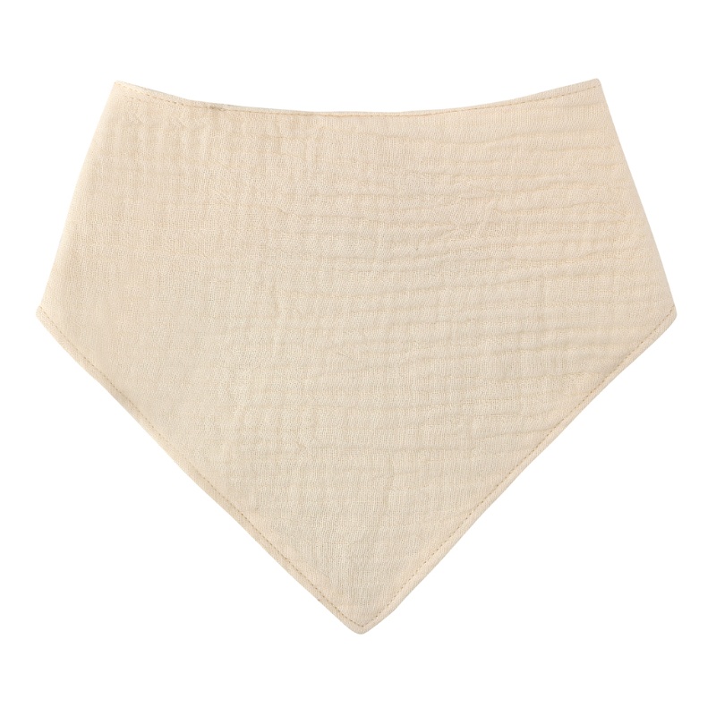 Yếm Ăn Tam Giác Bằng Vải Cotton Thân Thiện Với Da Dành Cho Bé Trai Và Bé Gái