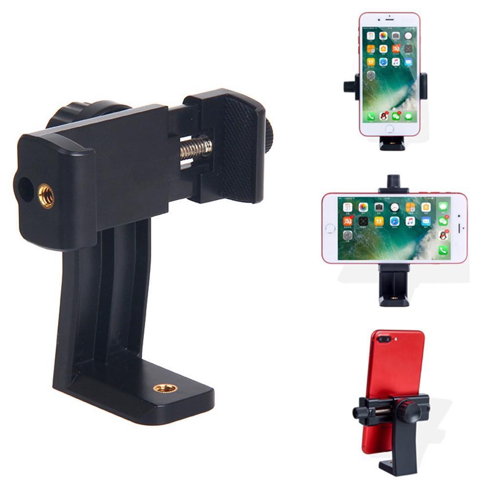 Kẹp Giữ Điện Thoại Gắn Chân Tripod Xoay 360 Độ Tiện Dụng | BigBuy360 - bigbuy360.vn