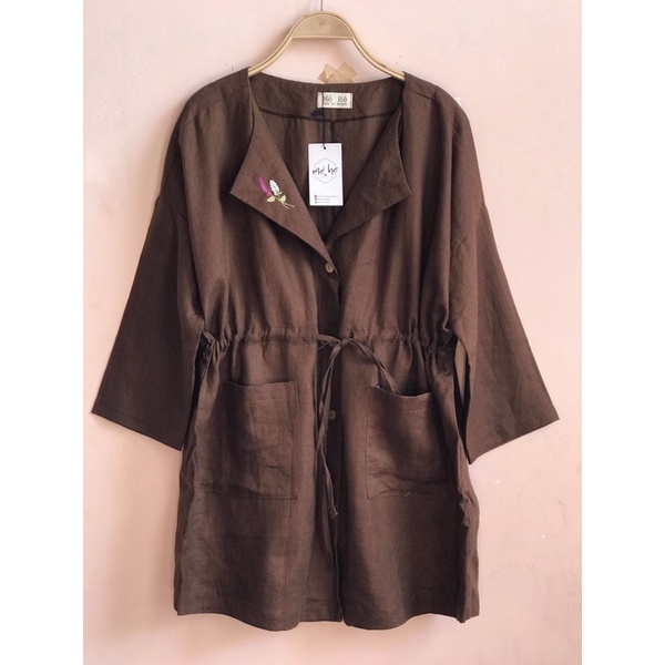 CLEARANCE SALE - LINEN COAT LINEN TƯNG PREMIUM