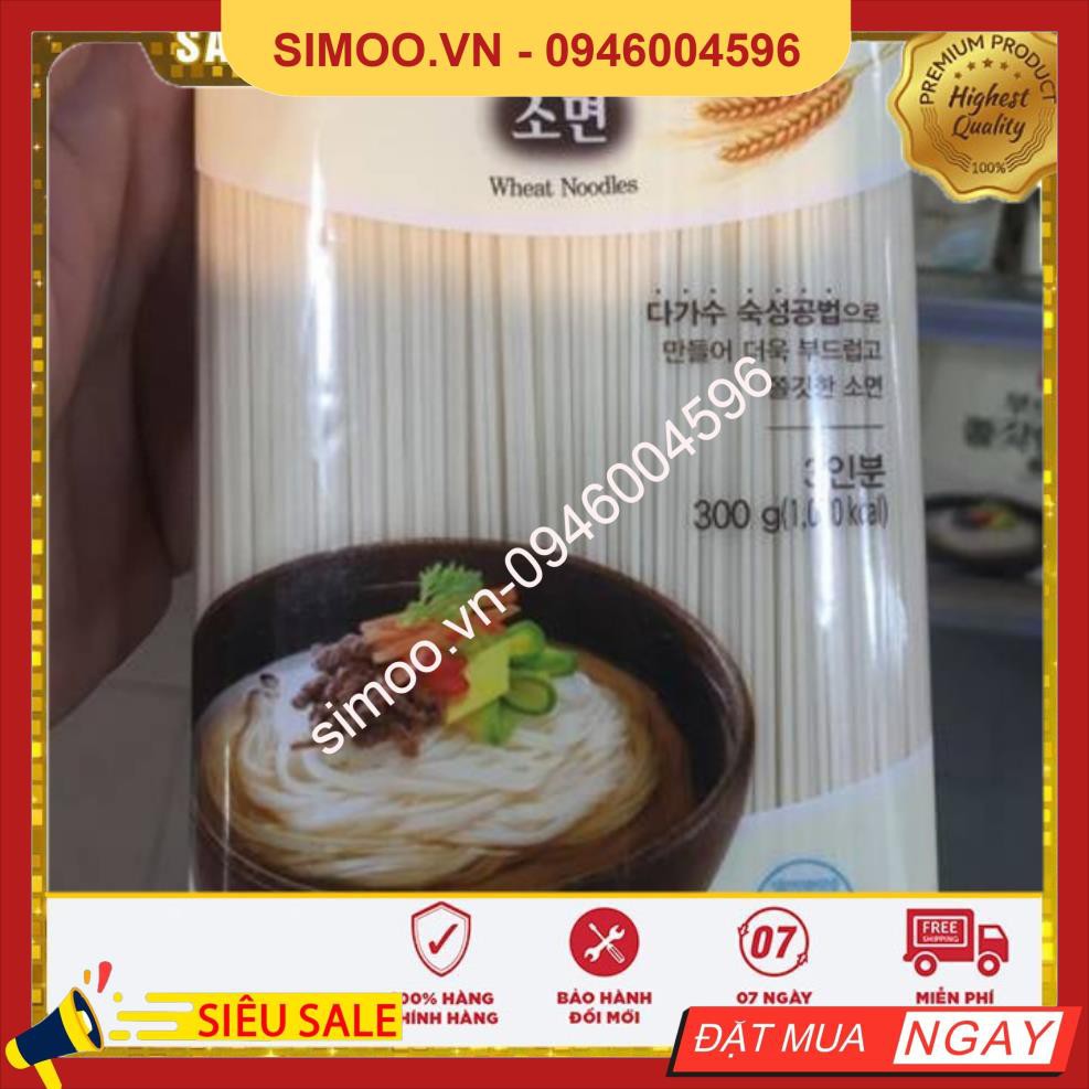 MÌ LÚA MẠCH SỢI DAI SAJO HÀN QUỐC GÓI 300G