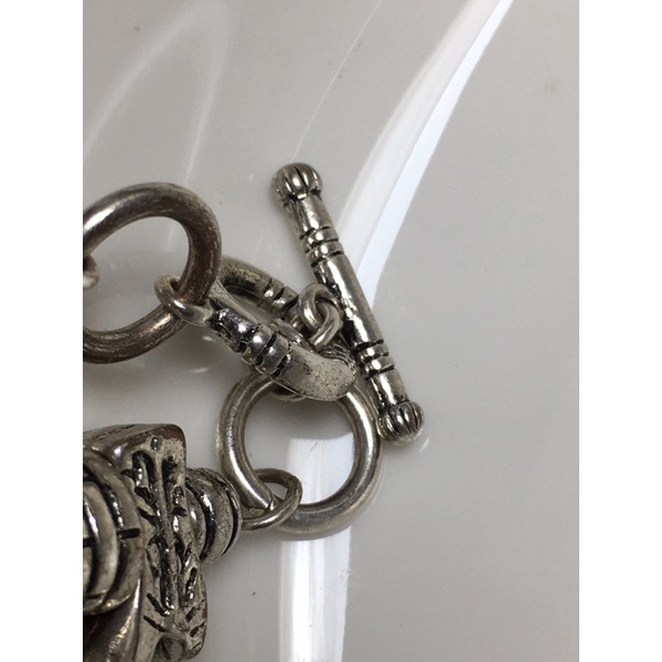 Lắc tay charm vintage-chốt cài then mu ra no