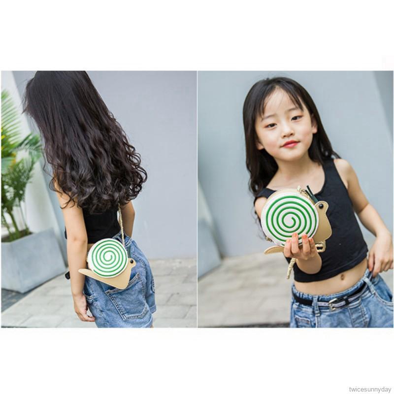 ✨ Túi Đeo Chéo Da Pu Hình Động Vật Dễ Thương Cho Bé Gái