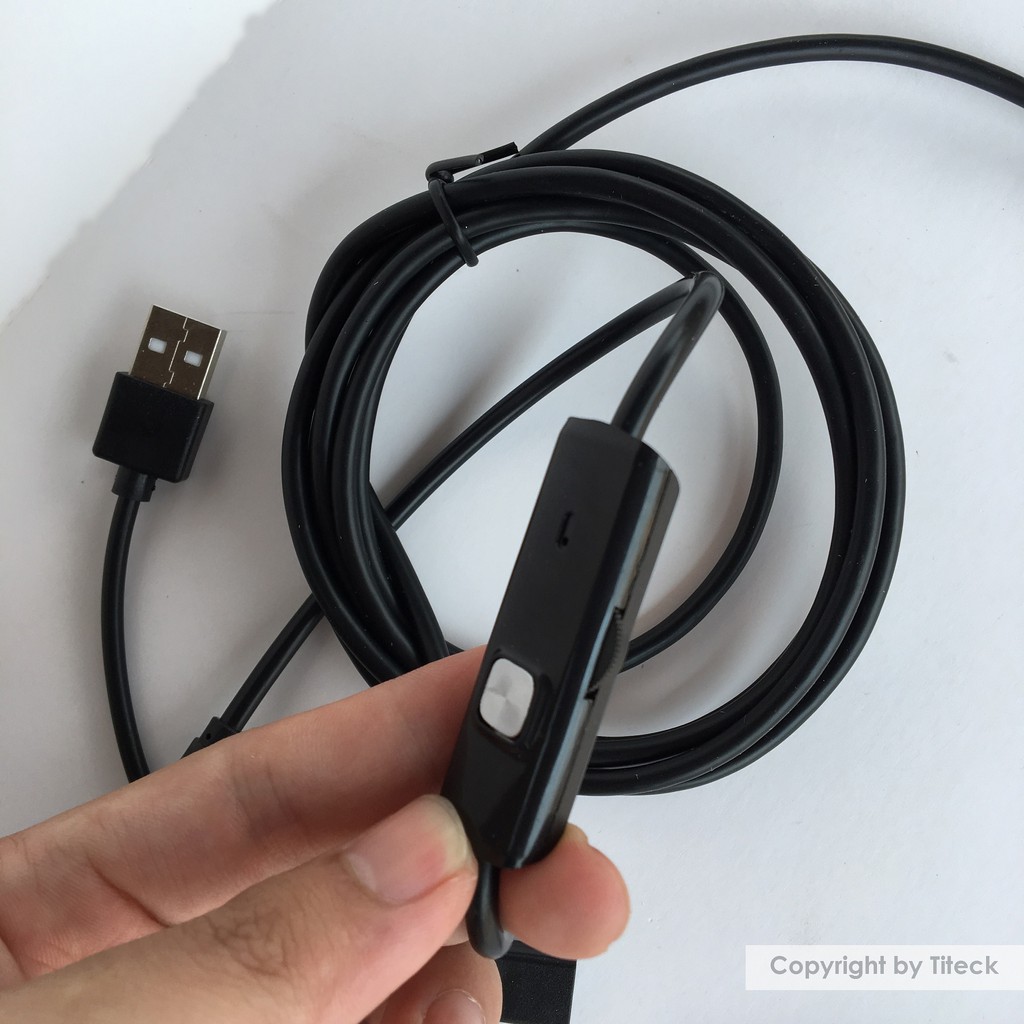 Camera nội soi chống nước IP67 dùng cho điện thoại máy tính dài 2m kết nối USB, Type c, Micro USB