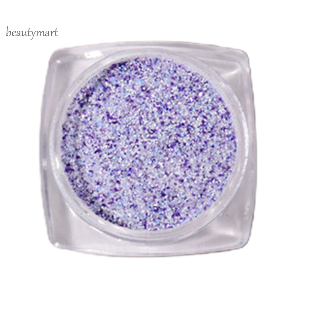 [Hàng mới về] Hộp bột kim tuyến trang trí móng màu sắc rực rỡ mini