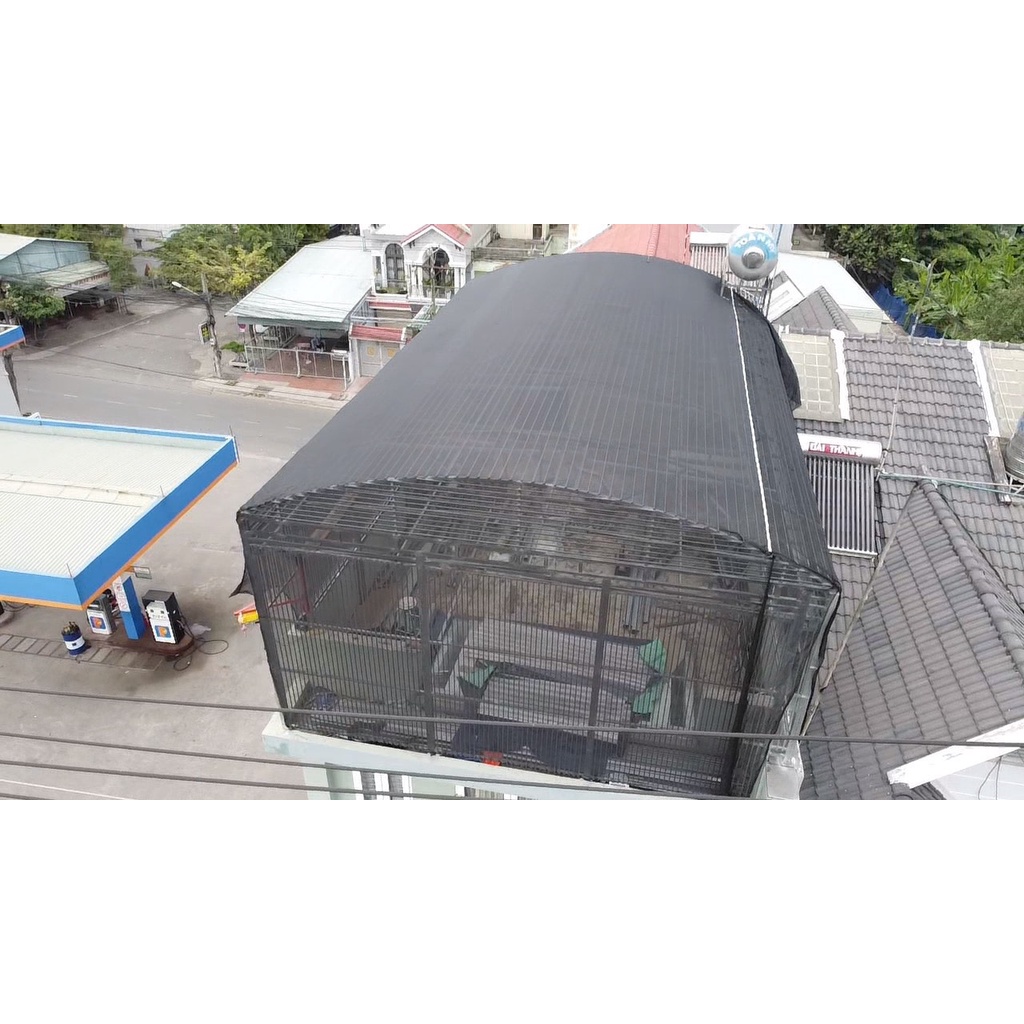 LƯỚI CHE NẮNG 80% CHE SÂN VƯỜN, BAN CÔNG - 230GSM - MÀU XÁM