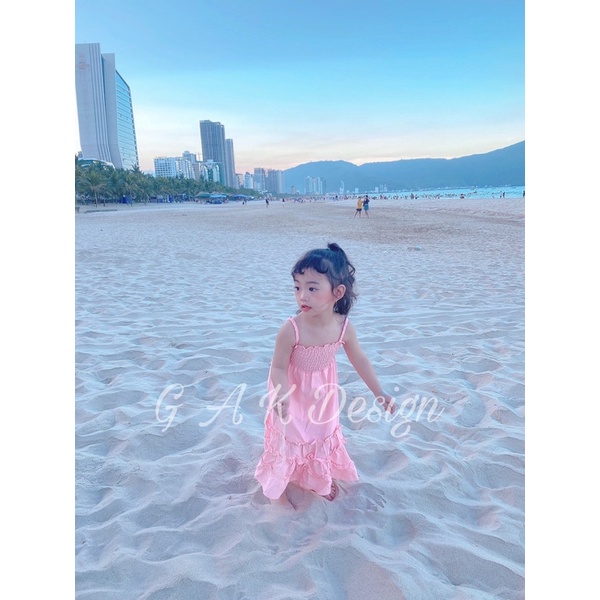 Maxi 2 dây mẹ và bé