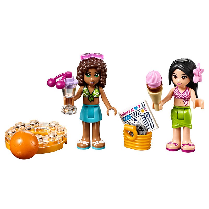 Lego Friends TENMA 3011 / LELE 37029. BELA 10611. 550pcs. Bộ Lego Xếp Hình Khu Vui Chơi Ngoài Trời Friends