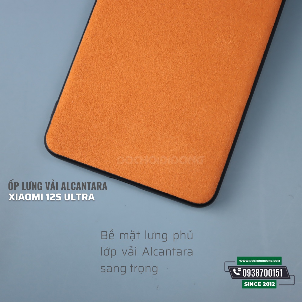 Ốp Lưng Vải Alcantara Cho Xiaomi 12S Ultra