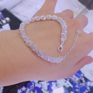 Lắc tay đuôi phụng bạc italy đẹp