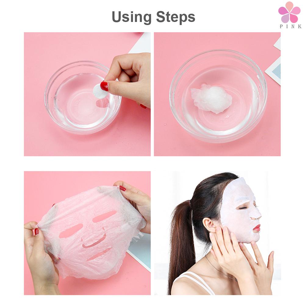 Set 50 mặt nạ nén bằng cotton không dệt chăm sóc da mặt dùng một lần | BigBuy360 - bigbuy360.vn