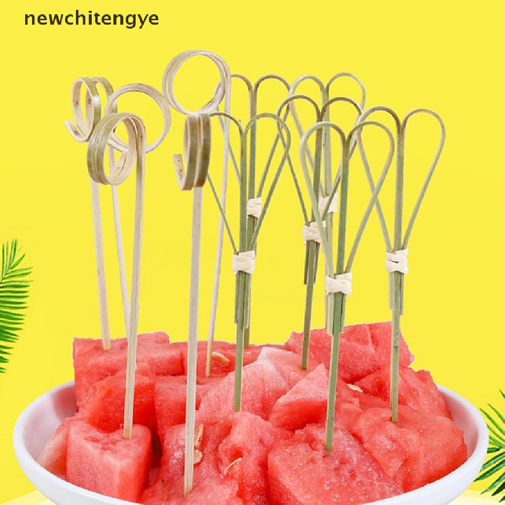 100 Xiên Tre Ăn Trái Cây Dùng Một Lần Tiện Dụng