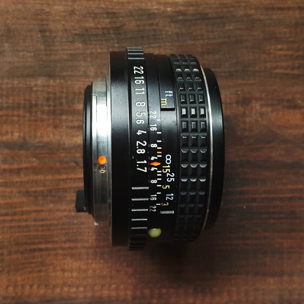 Ống kính SMC Pentax-M 50mm f1.7 ngàm PK