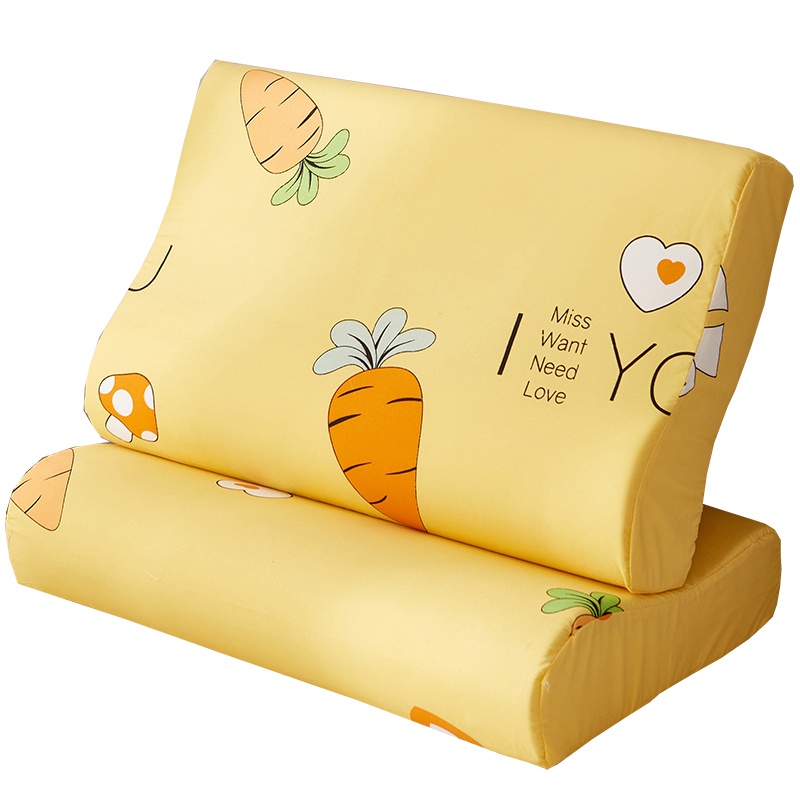 ✲Vỏ Gối Bằng Cao Su latex Chất Lượng Cao✲ 2 Cặp Vỏ Gối latex Kích Thước 30x50 Kích Thước 40x60 Dùng Cho Người Lớn Và Trẻ Em