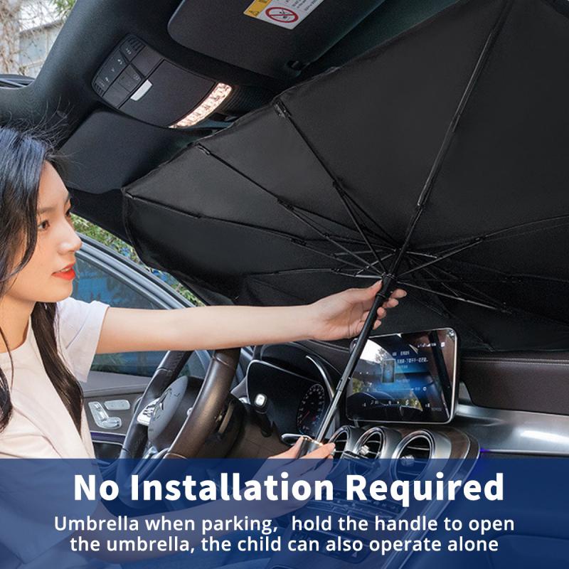 Dù che nắng HdoorLink chống tia UV bảo vệ nội thất xe hơi có thể gấp lại tiện dụng