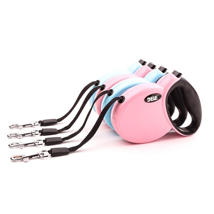 Dây dẫn cho thú cưng cao cấp tự cuốn có tay cầm 3m