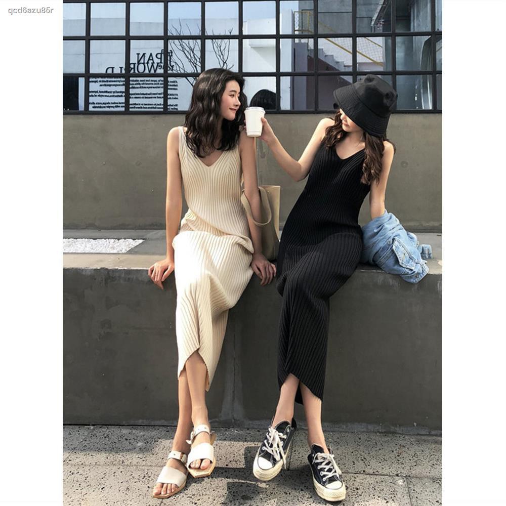Xuân / hè 2021 Áo vest mới kiểu Hàn Quốc sang trọng kết hợp tất cả các váy dệt kim nữ không tay có thể mặc bên ngoài