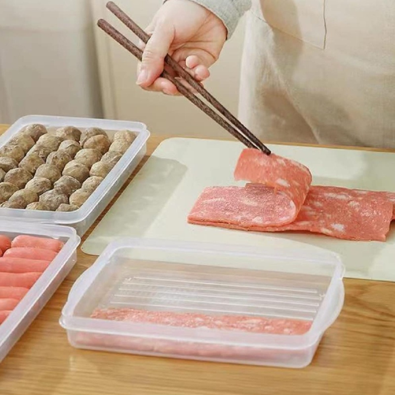 Bộ 2 Hộp Đựng Phô Mai Nhựa PVC Có Nắp Đậy Tiện Dụng