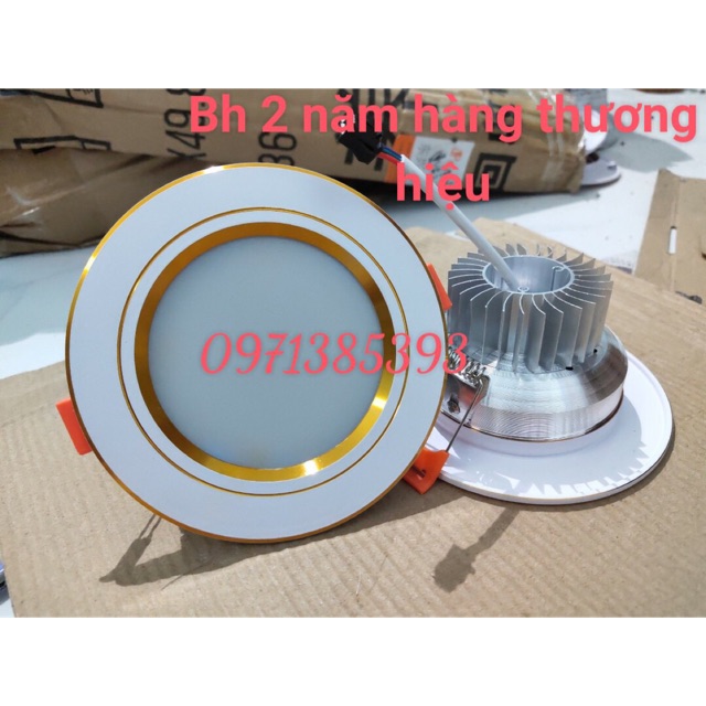 ĐÈN LED ÂM TRẦN 7W PHI 90 ĐỔI 3 MẦU - hàng bh 2 năm