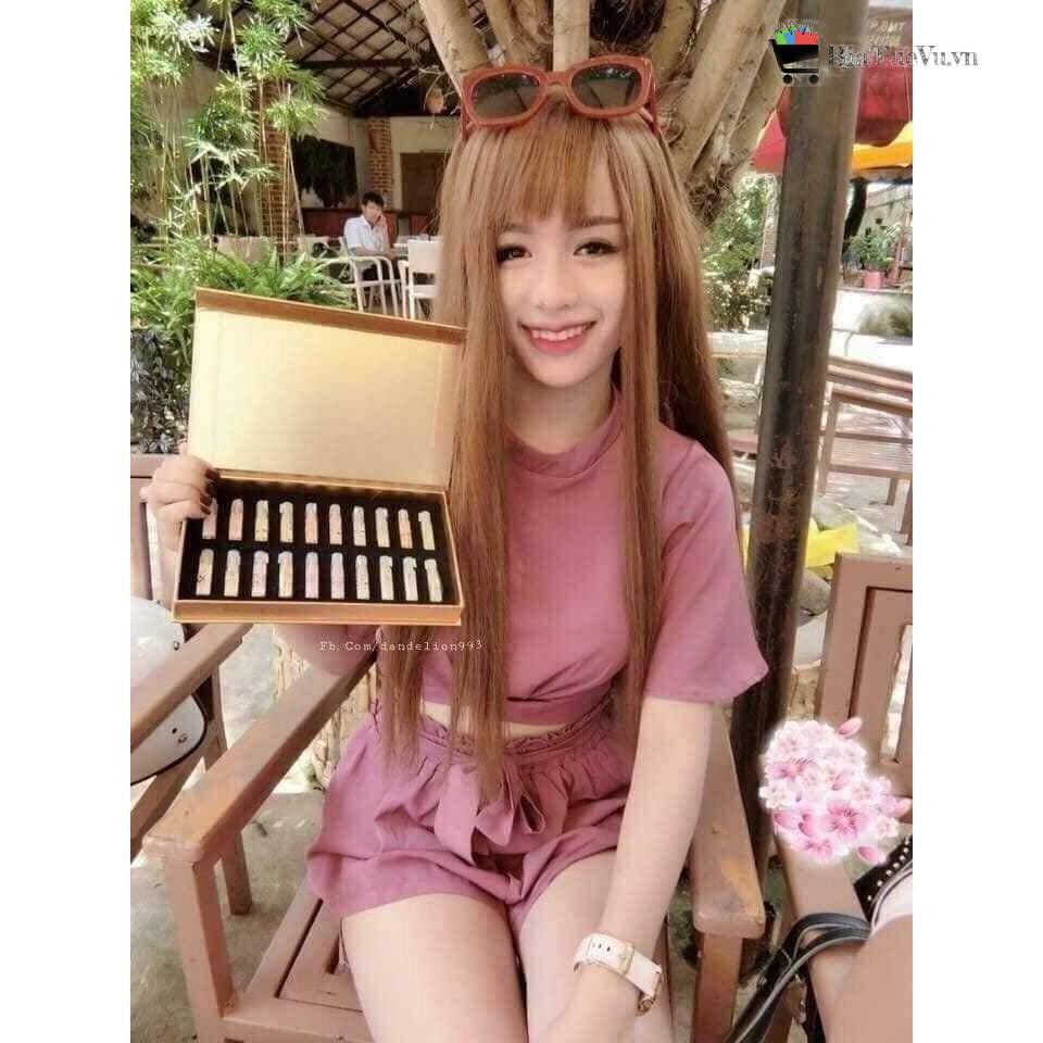 Set nước hoa test 20 ống mini hộp vàng sang trọng Rẻ Boutique
