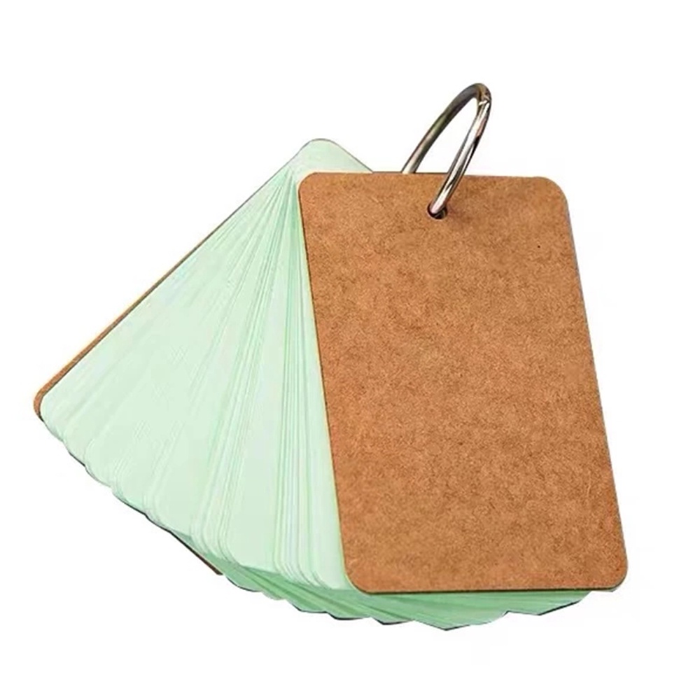 Giấy ghi chú mini nhiều màu sắc tự làm thẻ ghi nhớ tiện lợi