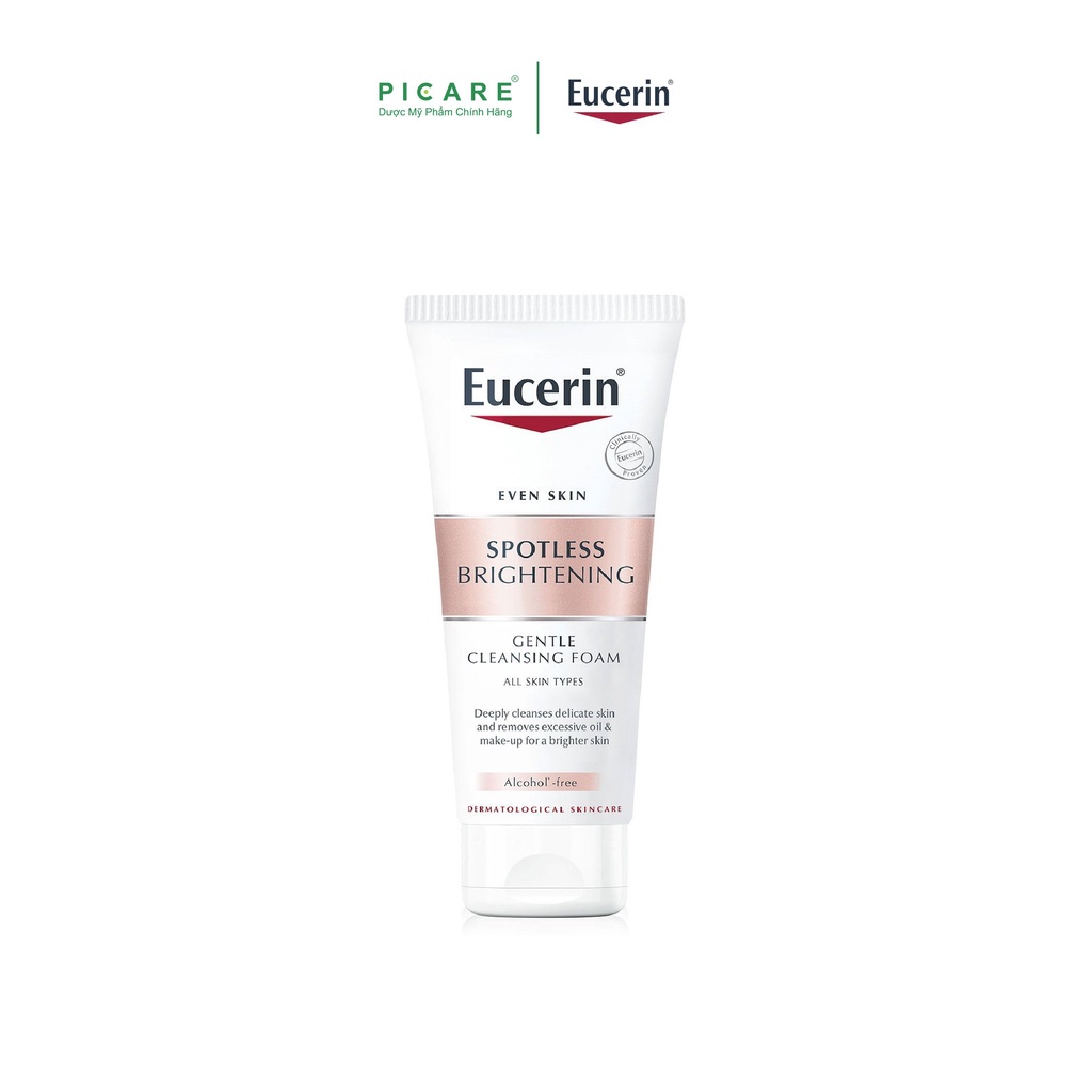 Sữa rửa mặt trắng da Eucerin Spotless Brightening Gentle Cleansing Foam 50g - 98359