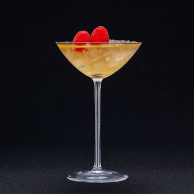 New York Rosy Glow Champagne Saucers - Ly Cocktail Thủy Tinh