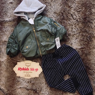 Áo bomber mũ nỉ
