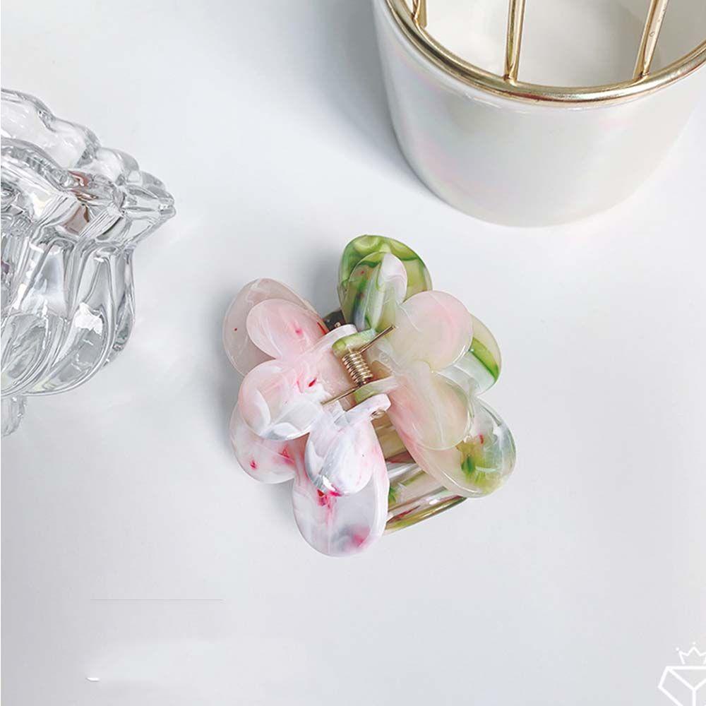 Kẹp Tóc Móng Vuốt Hình Hoa Ngọt Ngào Thời Trang Xuân Hè Cho Nữ WMES15H